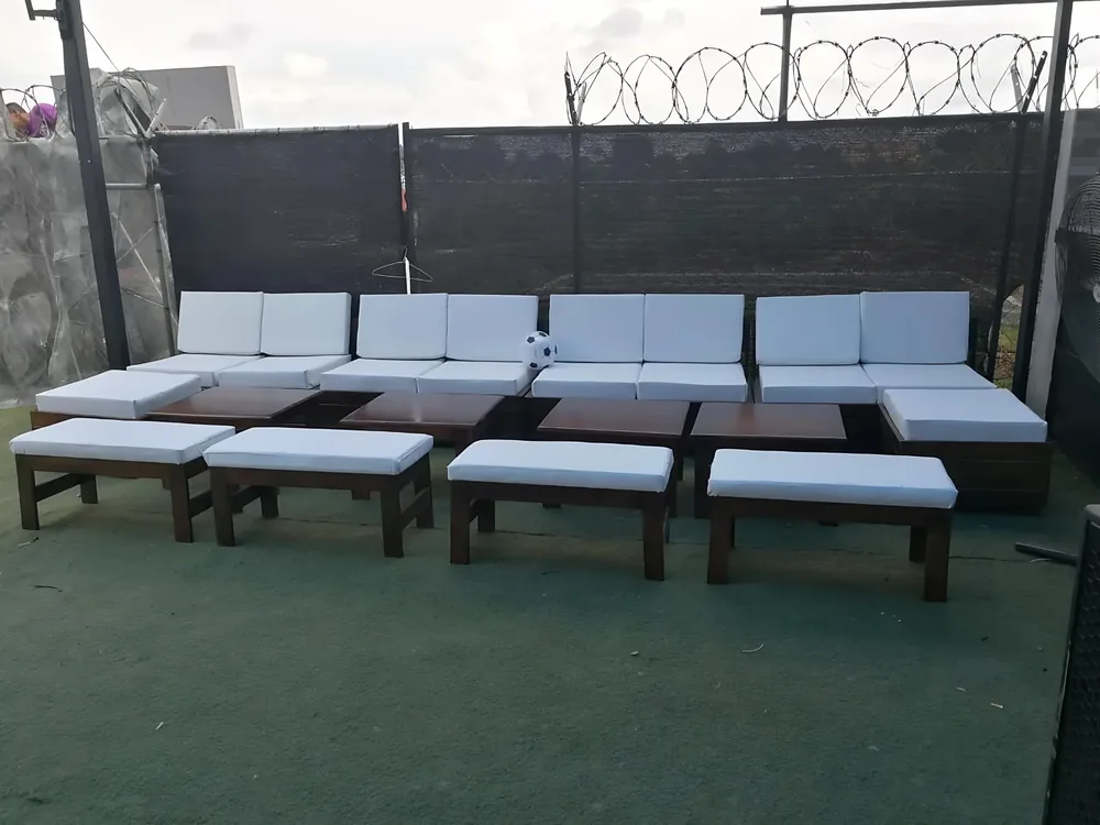 Lounge exterior — vista completa